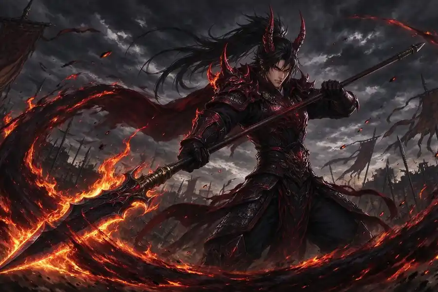 午夜书库的原创地下城冒险主题插画